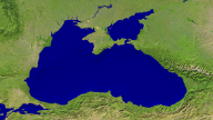 Schwarzes Meer Satellit 1920x1080